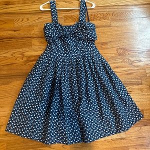 Kentucky Derby Tie Top Dress - Vineyard Vines